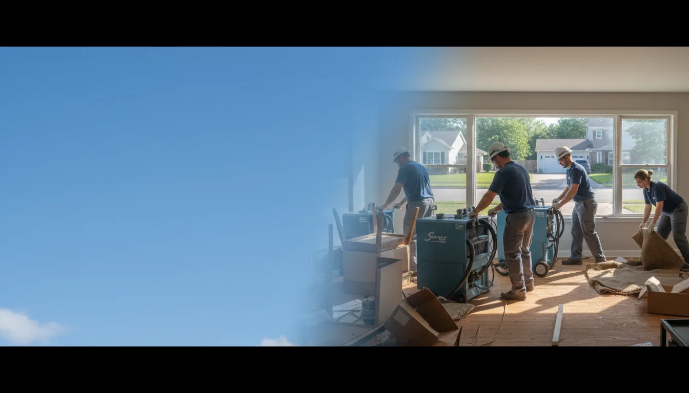 Flood Restoration in Belvedere Tiburon, CA near me